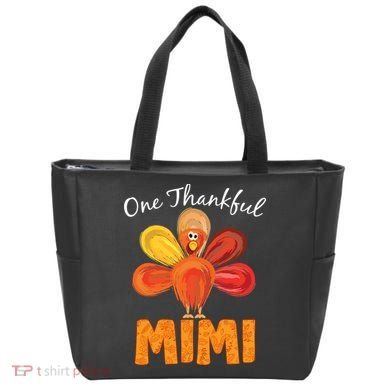 Turkey One Thankful Mimi Tote Bag