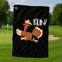 Turkey Run Golf Towel thumb 1