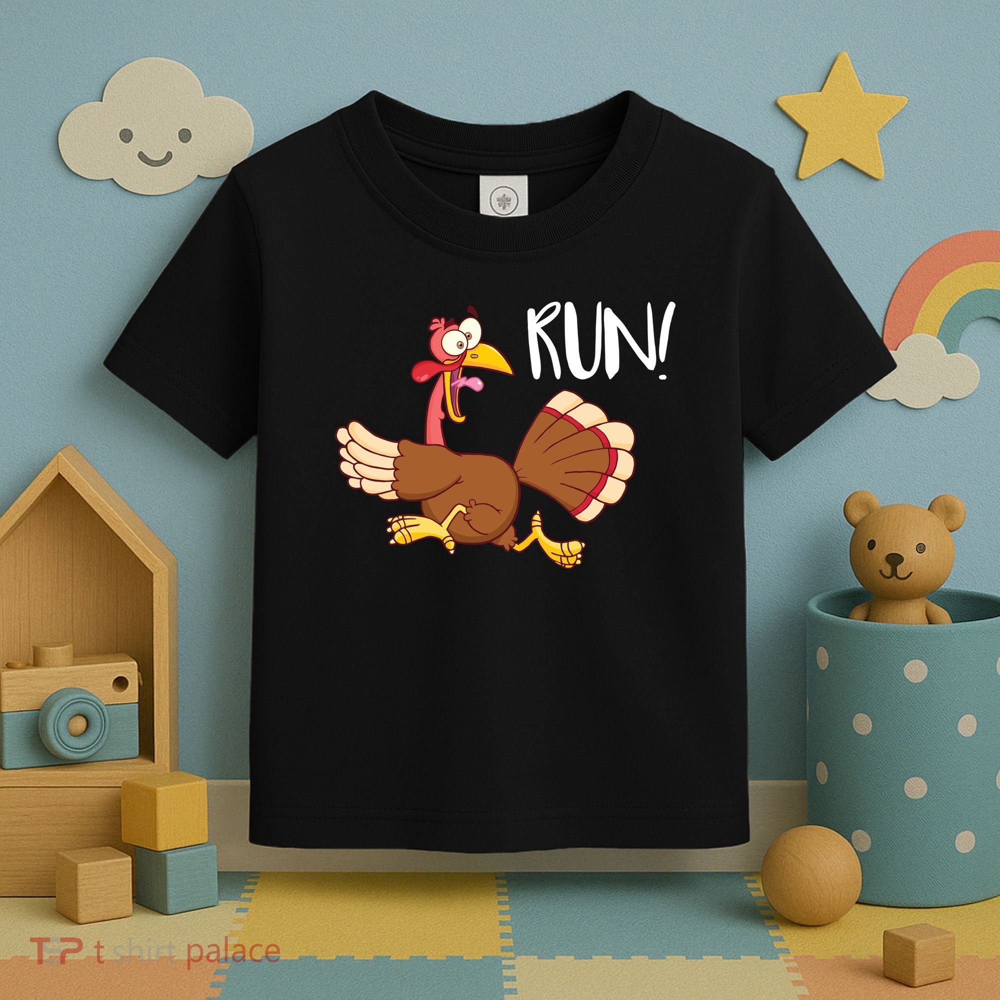 Turkey Run Toddler T-Shirt