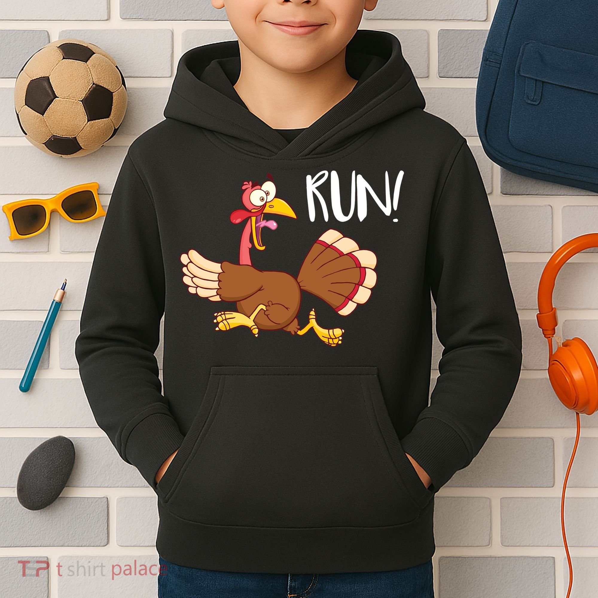 Turkey Run Kids Hoodie