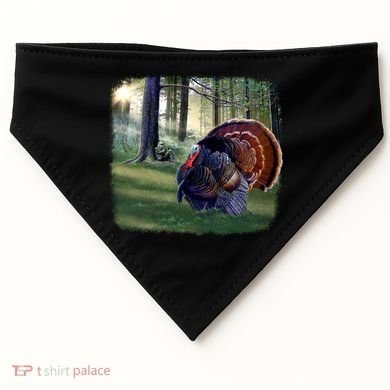 Turkey Time USA-Made Doggie Bandana