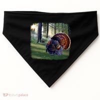 Turkey Time USA-Made Doggie Bandana thumb 0