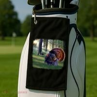 Turkey Time Golf Towel thumb 2
