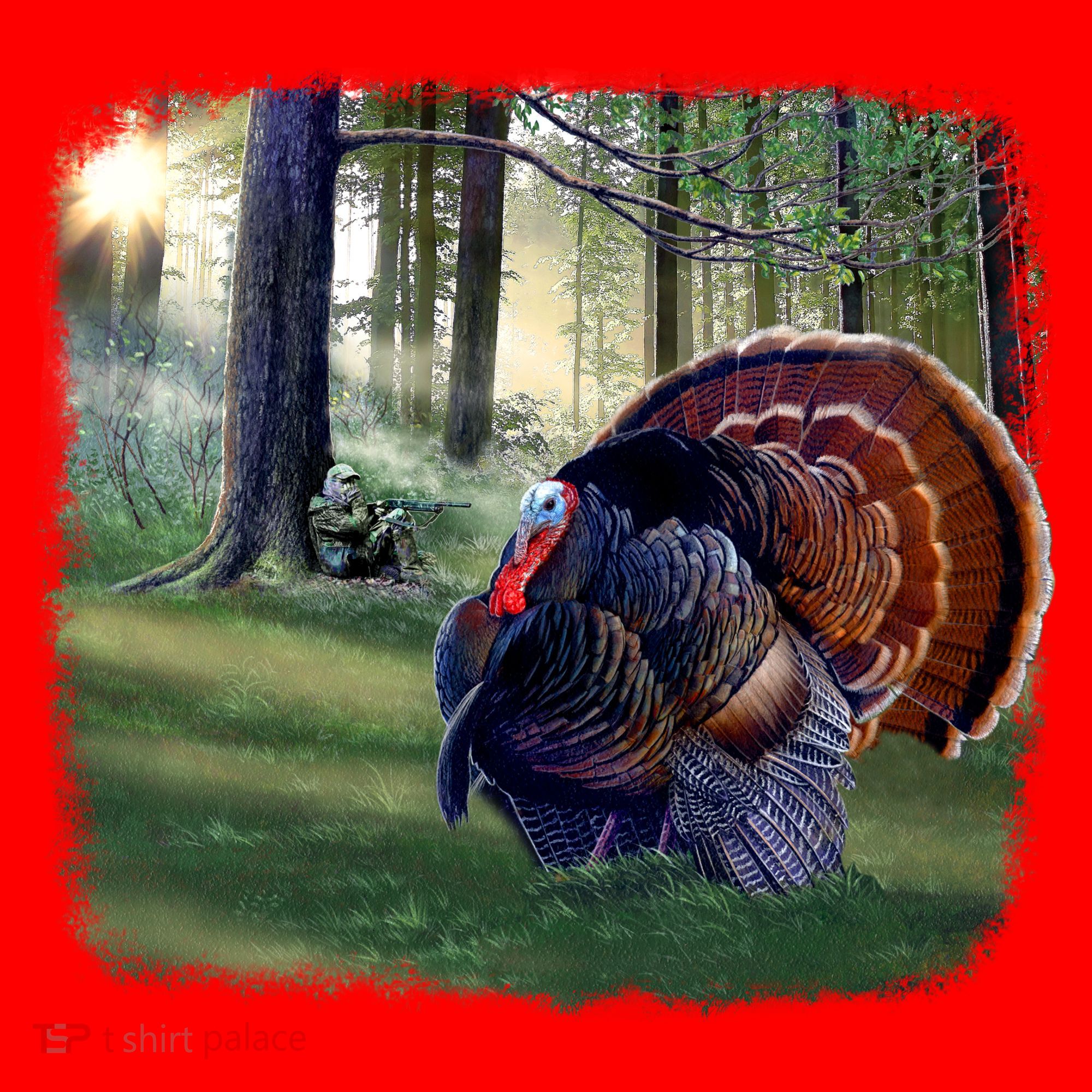 Turkey Time Santa Hat
