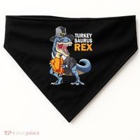 Turkeysaurus Rex USA-Made Doggie Bandana thumb 0