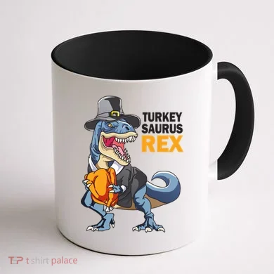 Turkeysaurus Rex Coffee Mug back