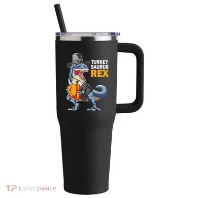 Turkeysaurus Rex 40oz Vacuum Insulated Stainless Steel Travel Tumbler