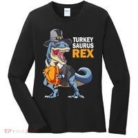 Turkeysaurus Rex Women's Long Sleeve Shirt thumb 0