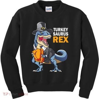Turkeysaurus Rex Kids Sweatshirt