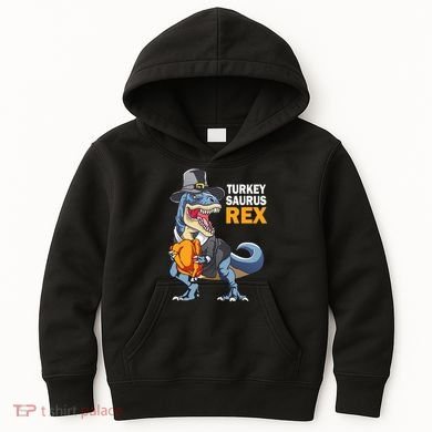 Turkeysaurus Rex Kids Hoodie