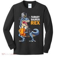 Turkeysaurus Rex Kids Long Sleeve Shirt thumb 0