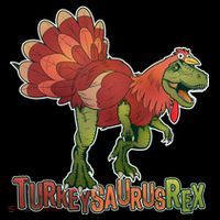 Turkeysaurus Rex Costume USA-Made Doggie Bandana thumb 2