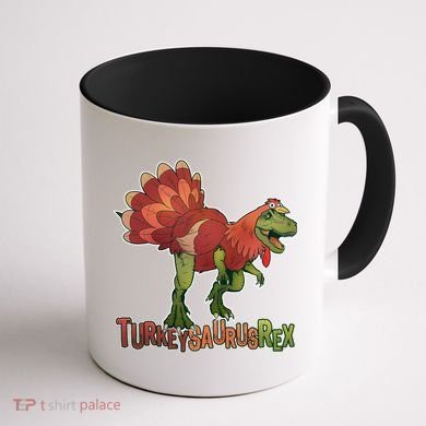 Turkeysaurus Rex Costume Coffee Mug back