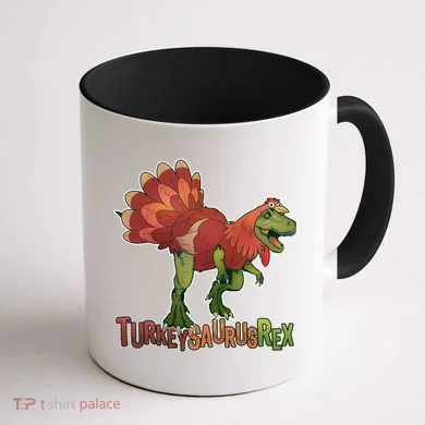 Turkeysaurus Rex Costume Coffee Mug back