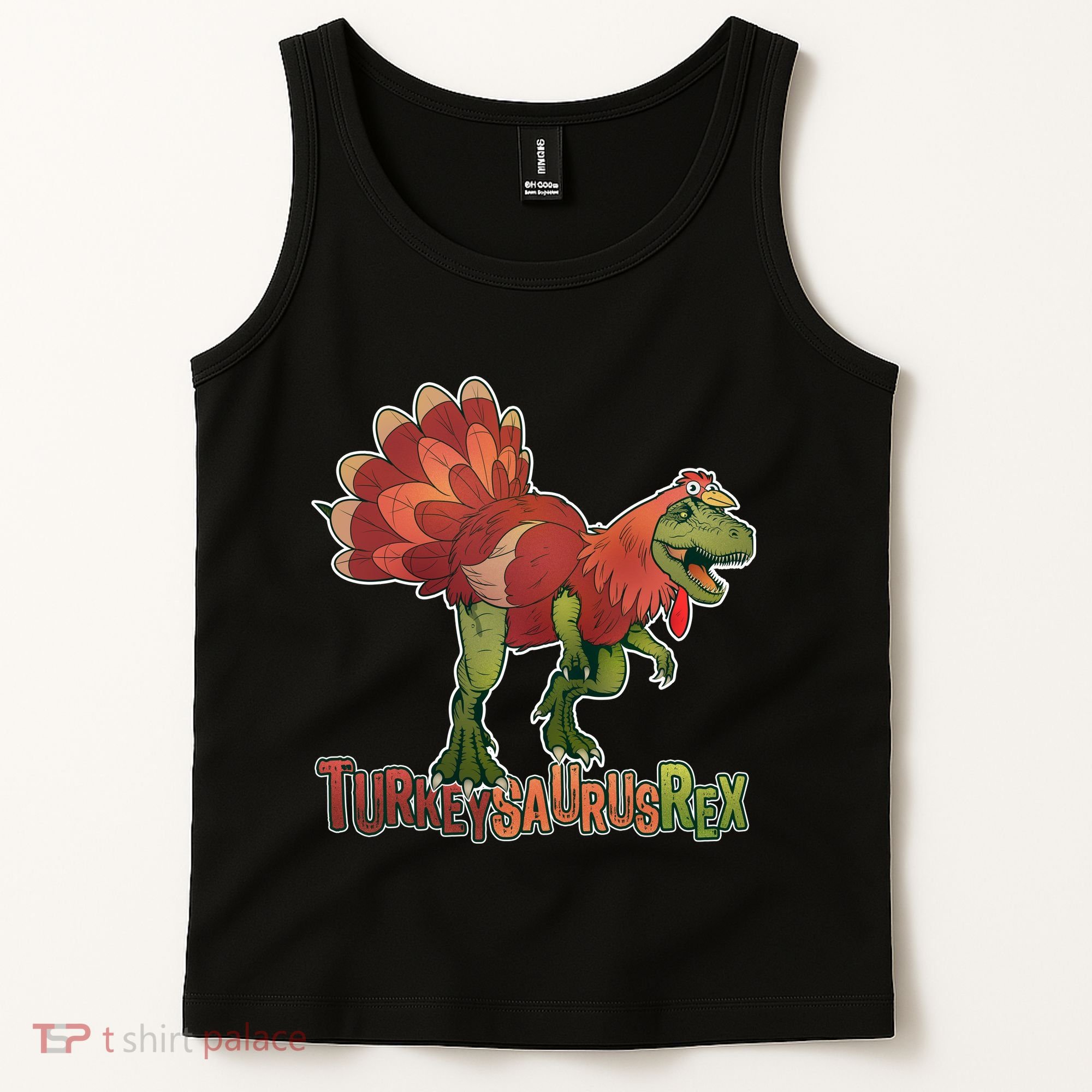 Turkeysaurus Rex Costume Tank Top