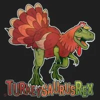 Turkeysaurus Rex Costume Golf Towel thumb 3