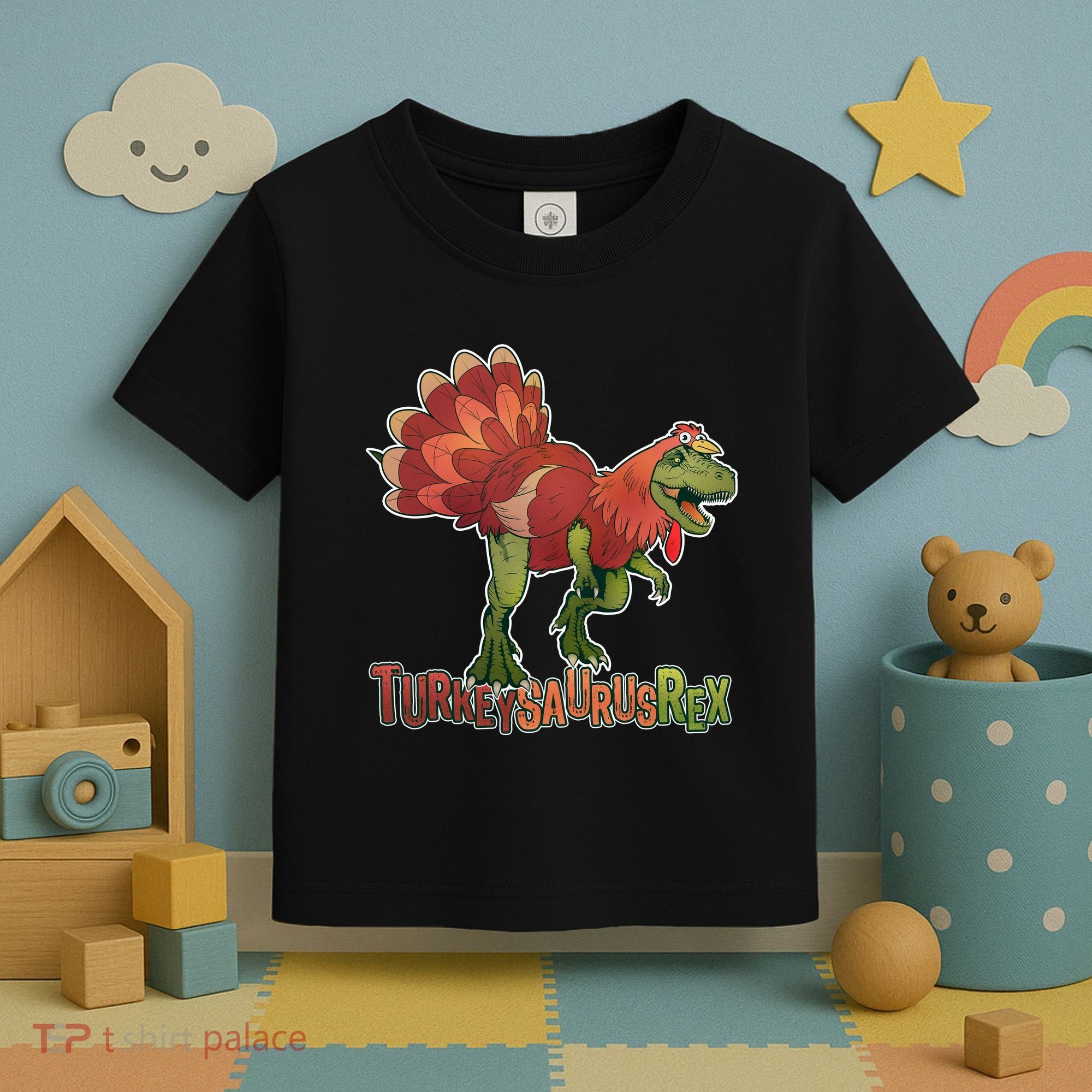 Turkeysaurus Rex Costume Toddler T-Shirt