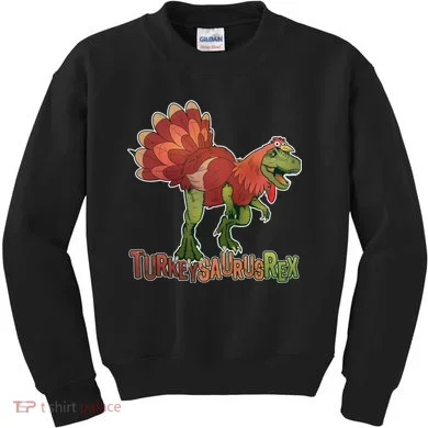 Turkeysaurus Rex Costume Kids Sweatshirt