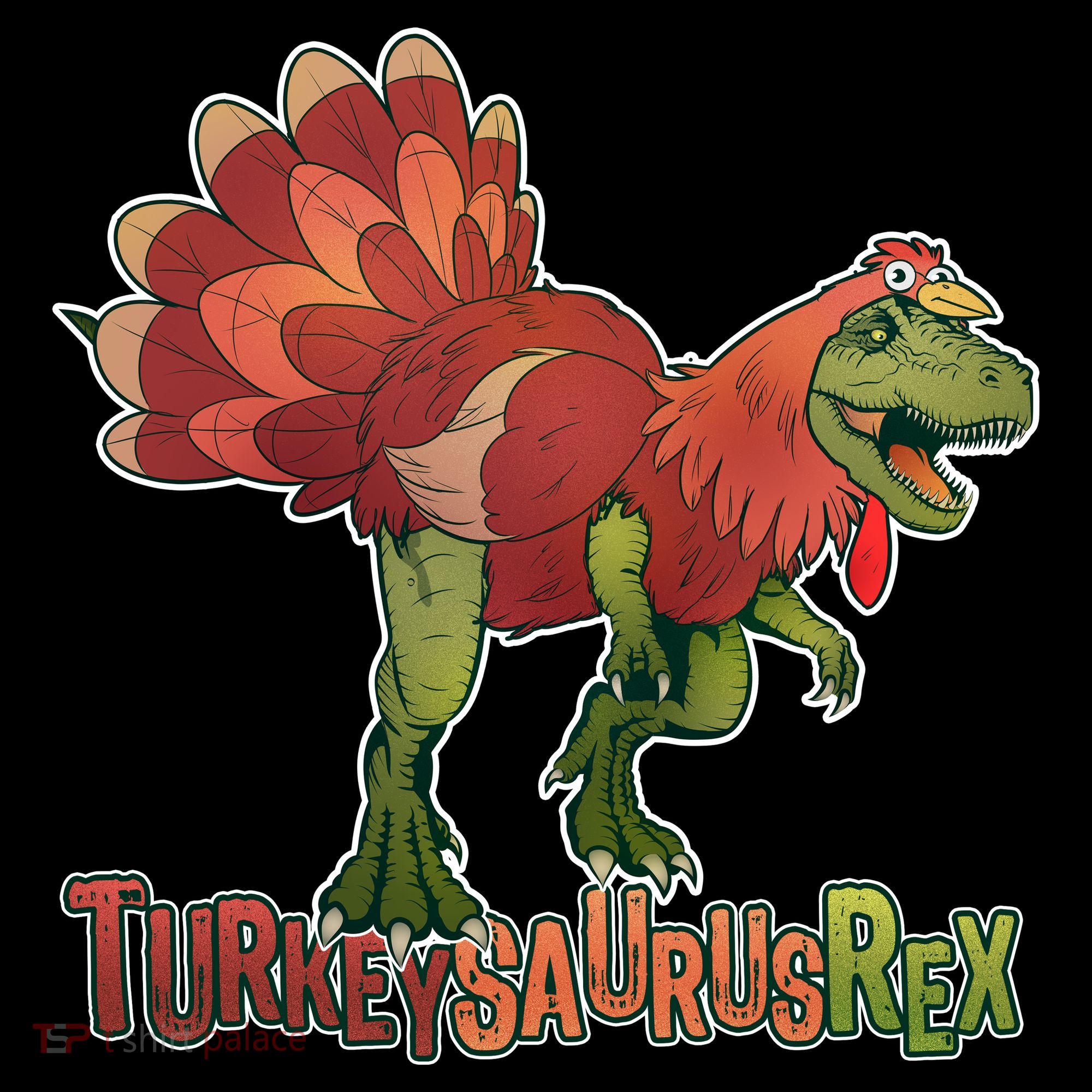 Turkeysaurus Rex Costume Kids T-Shirt