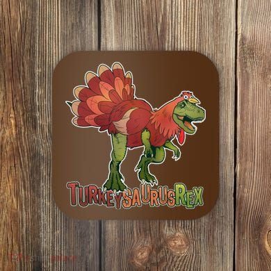 Turkeysaurus Rex Costume Coaster