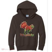 Turkeysaurus Rex Costume Kids Hoodie thumb 0