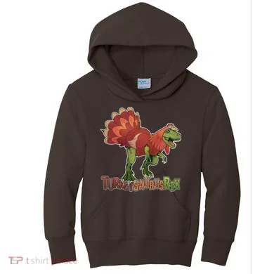 Turkeysaurus Rex Costume Kids Hoodie