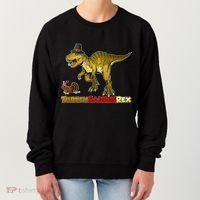 Turkeysaurus Rex T-Rex Thanksgiving Women's Sweatshirt thumb 0