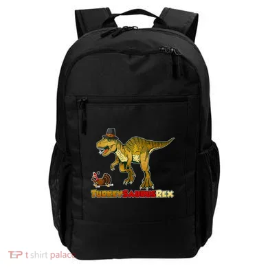 Turkeysaurus Rex T-Rex Thanksgiving Backpack