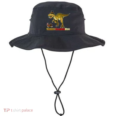 Turkeysaurus Rex T-Rex Thanksgiving Bucket Hat