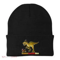 Turkeysaurus Rex T-Rex Thanksgiving Beanie thumb 0