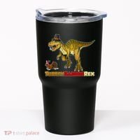 Turkeysaurus Rex T-Rex Thanksgiving Tumbler thumb 0