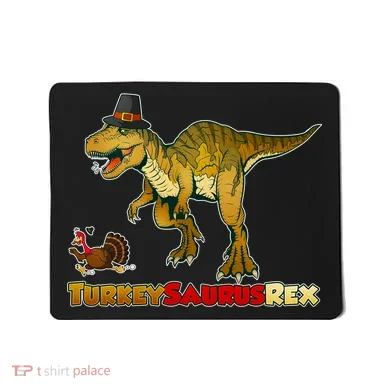 Turkeysaurus Rex T-Rex Thanksgiving Mousepad