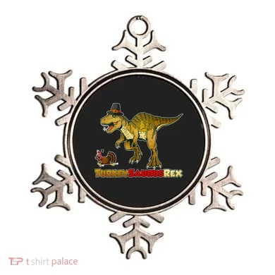 Turkeysaurus Rex T-Rex Thanksgiving Ornament