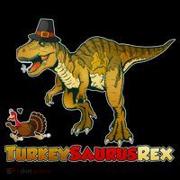 Turkeysaurus Rex T-Rex Thanksgiving Women's Tank Top thumb 5