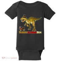 Turkeysaurus Rex T-Rex Thanksgiving Baby Bodysuit thumb 0
