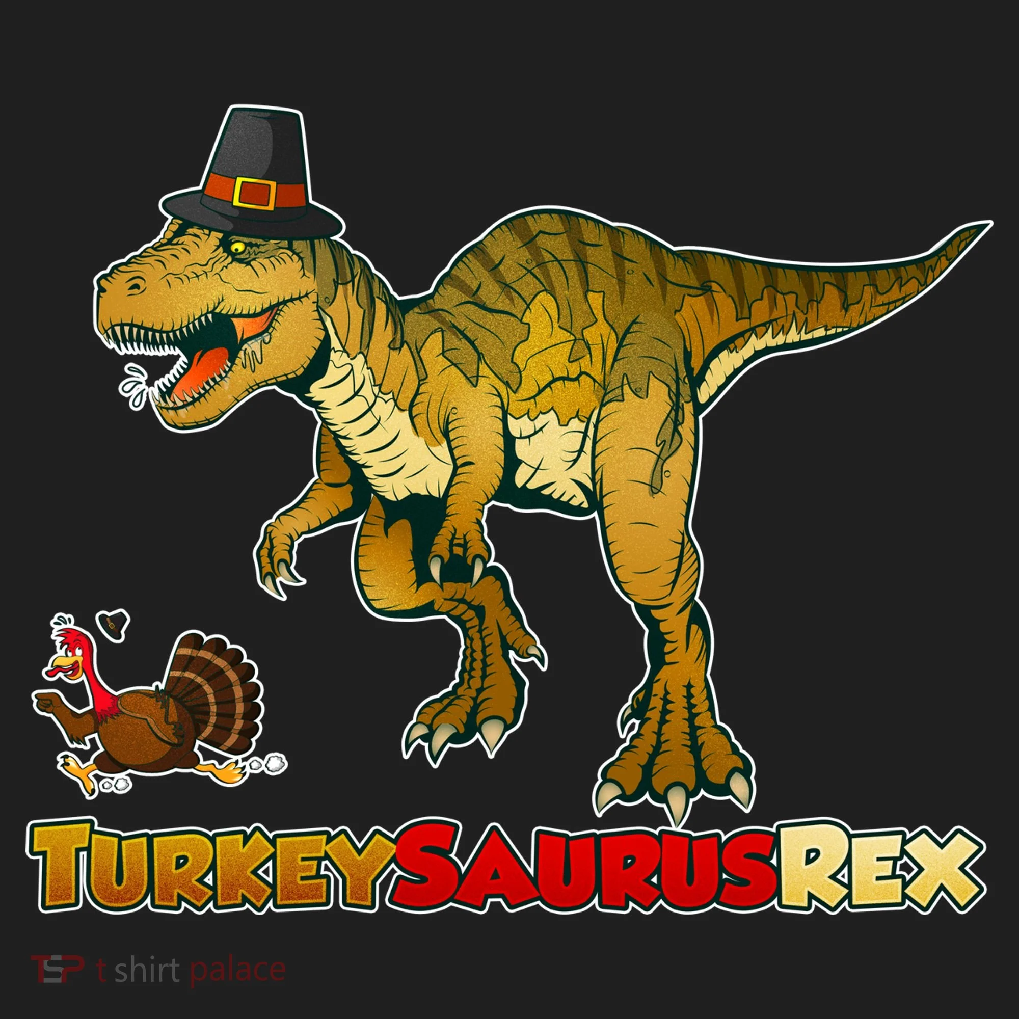 Turkeysaurus Rex T-Rex Thanksgiving Hat