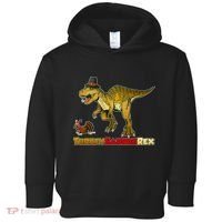 Turkeysaurus Rex T-Rex Thanksgiving Toddler Hoodie thumb 0