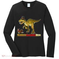 Turkeysaurus Rex T-Rex Thanksgiving Women's Long Sleeve Shirt thumb 0