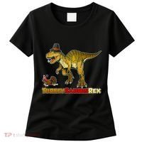 Turkeysaurus Rex T-Rex Thanksgiving Women's T-Shirt thumb 0