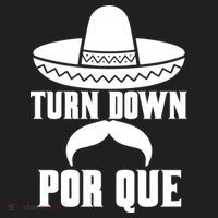 Turn Down Por Que Funny Cinco De Mayo Women's Sweatshirt thumb 2