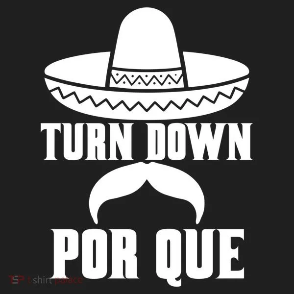 Turn Down Por Que Funny Cinco De Mayo Beanie