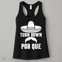Turn Down Por Que Funny Cinco De Mayo Women's Tank Top thumb 3