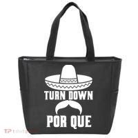 Turn Down Por Que Funny Cinco De Mayo Tote Bag thumb 0
