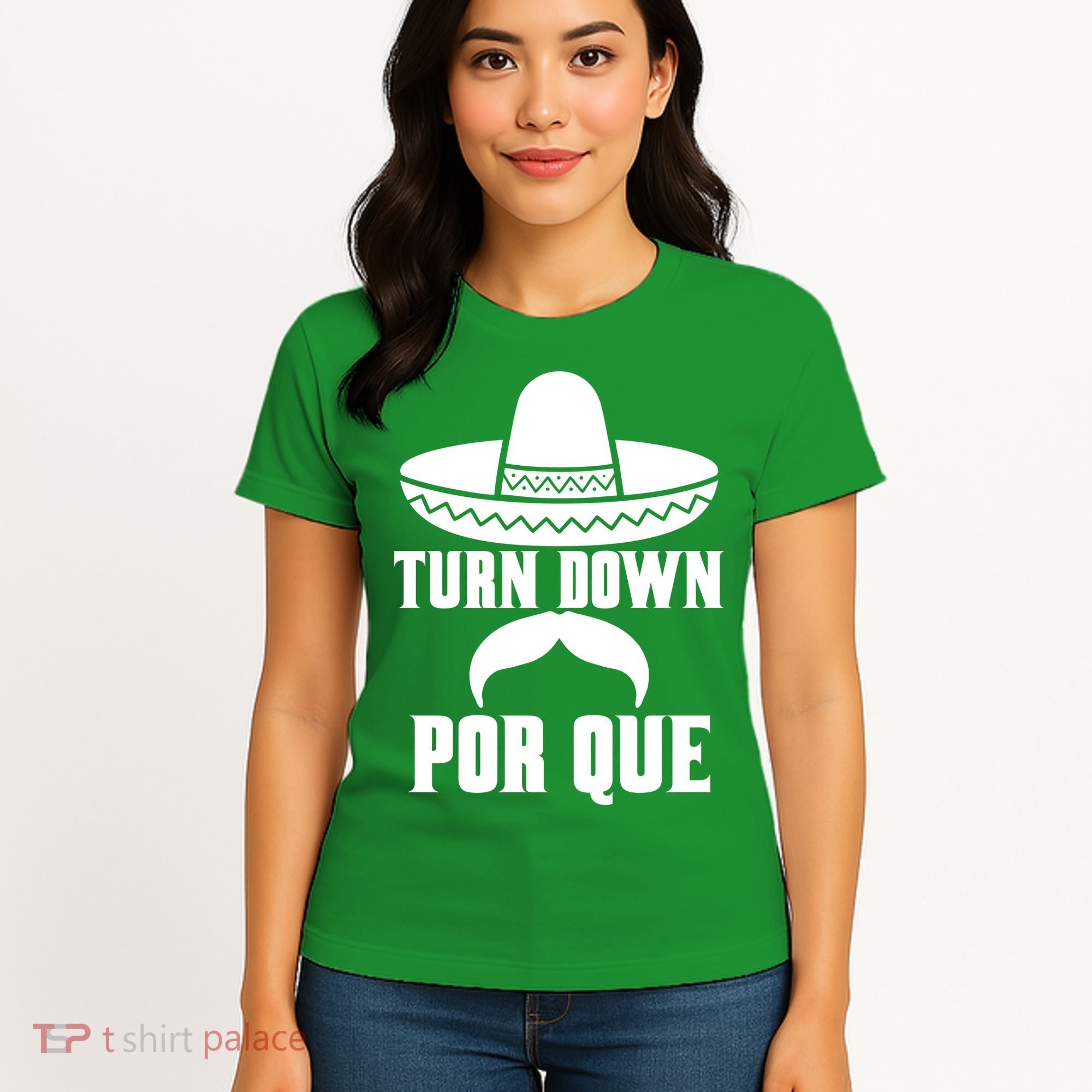 Turn Down Por Que Funny Cinco De Mayo Women's T-Shirt