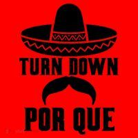 Turn Down Por Que Funny Cinco De Mayo Santa Hat thumb 1