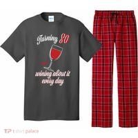 Turning 80 And Wining About It Everyday Pajama Set thumb 0