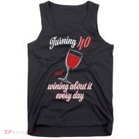 Turning 40 And Wining About It Everyday Tank Top thumb 0