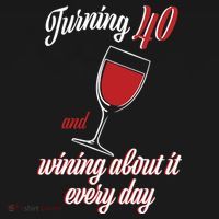 Turning 40 And Wining About It Everyday Kids Long Sleeve Shirt thumb 2