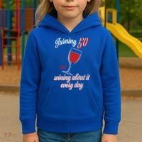 Turning 50 And Wining About It Everyday Kids Hoodie thumb 3