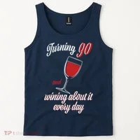 Turning 90 And Wining About It Everyday Tank Top thumb 2